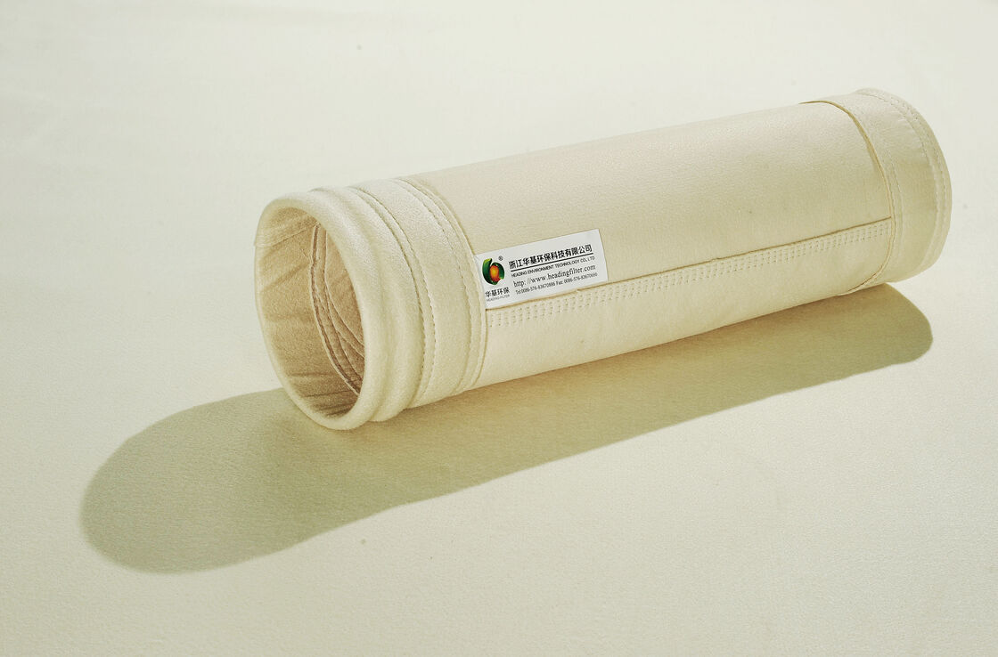 كيس فلتر PPS عالي الكفاءة لتجميع الغبار الصناعي مع مقاومة درجات الحرارة العالية والامتثال لوكالة حماية البيئة