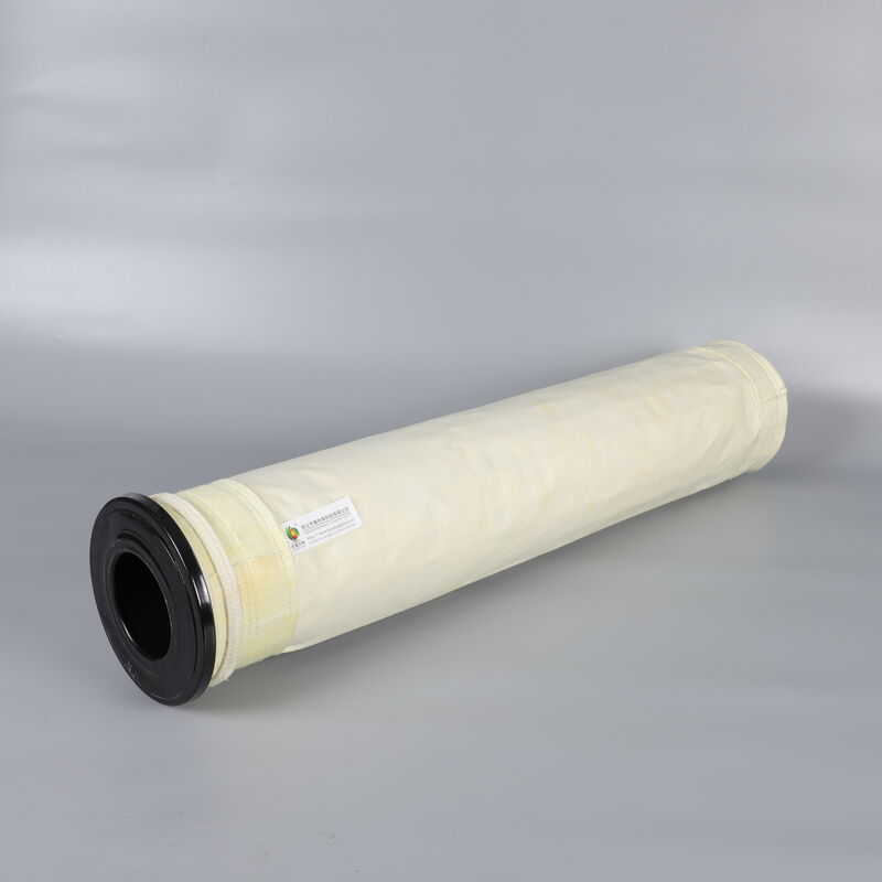 كيس تصفية AC500 PTFE مغلف بـ PTFE مع 500 GSM حس الإبرة لتطبيقات صناعية لدرجة حرارة مستمرة 260 درجة مئوية